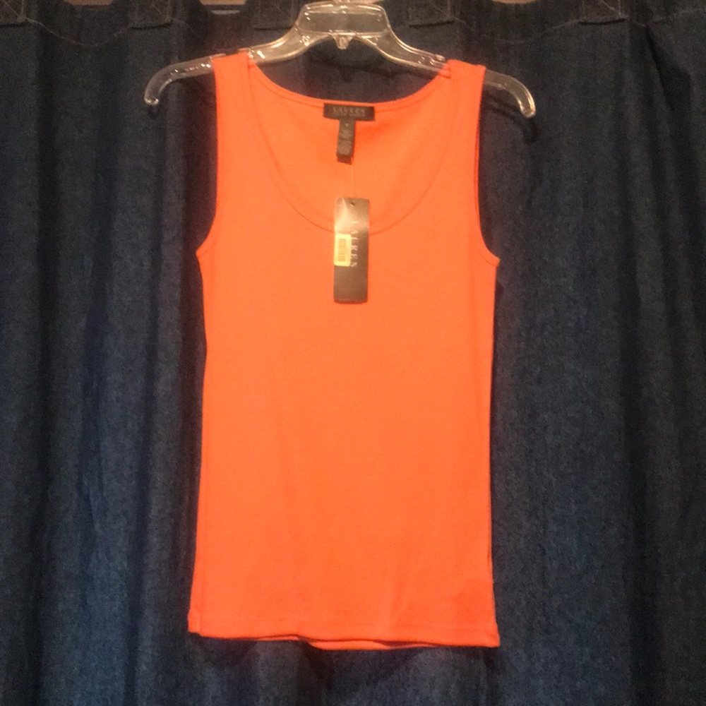 Lauren Ralph Lauren Orange Tank